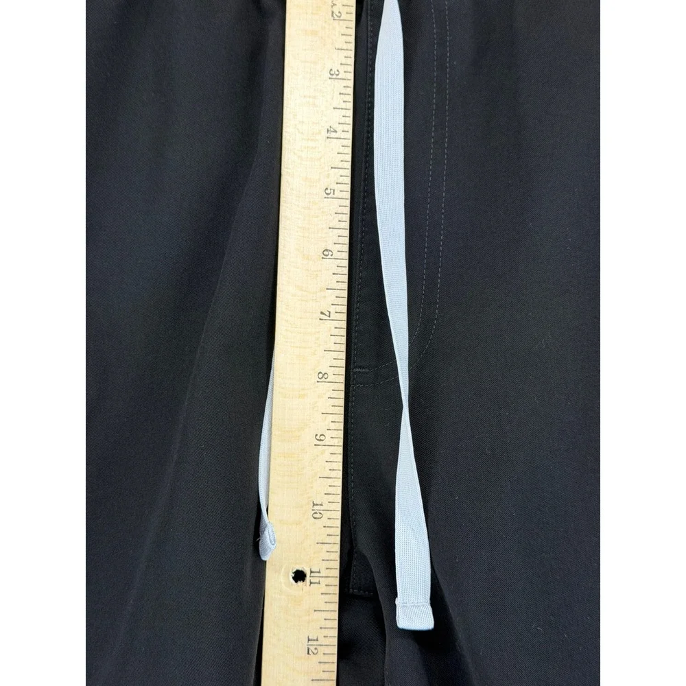 Figs Jogger Men L/T Tansen Black Technical Collection Scrub Pants EUC